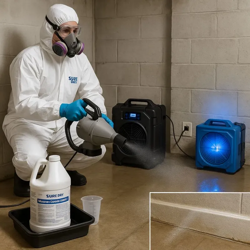 Sanitization and Odor Removal process in Kouts, IN