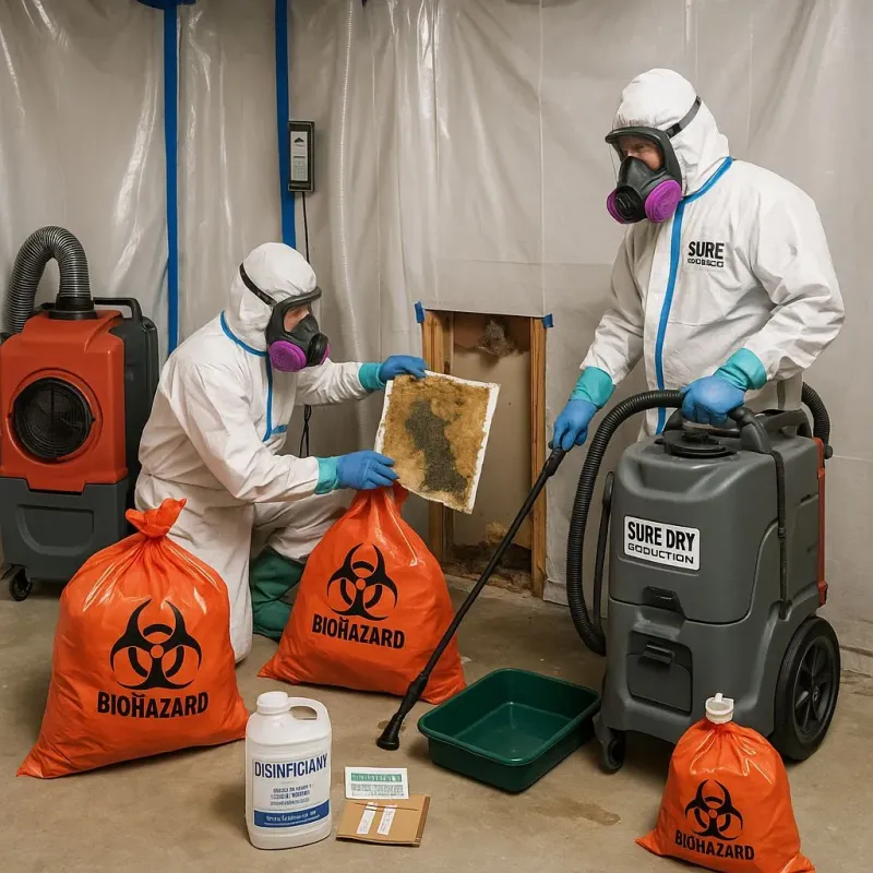 Contaminated Water Handling Protocols process in Kouts, IN